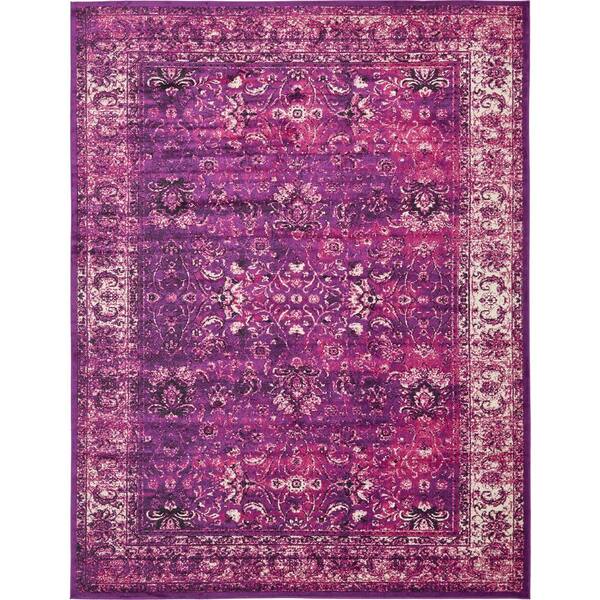 Unique Loom Imperial Bosphorus Lilac 10' 0 x 13' 0 Area Rug