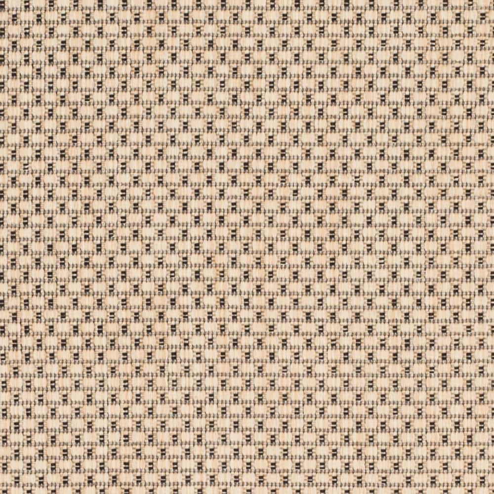 Gray Rectangular Synthetic Easy Care Indoor/Outdoor Rug