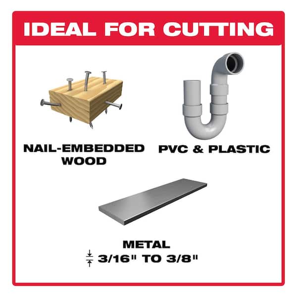 5-1/4 in. Carbide Teeth General Purpose Jigsaw Blade