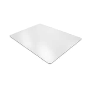 Valuemat Plus 48 in. x 53 in. Polycarbonate Rectangular Chair Mat for Low Pile Carpets