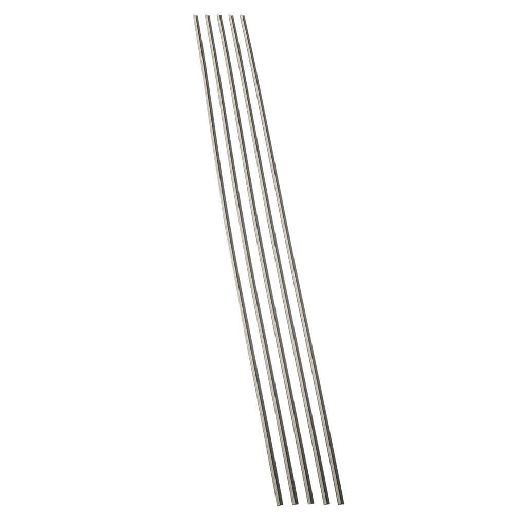 PALISADE Woven Heather 94 in. Vinyl Backsplash Accessory J Trim(5-Pack ...