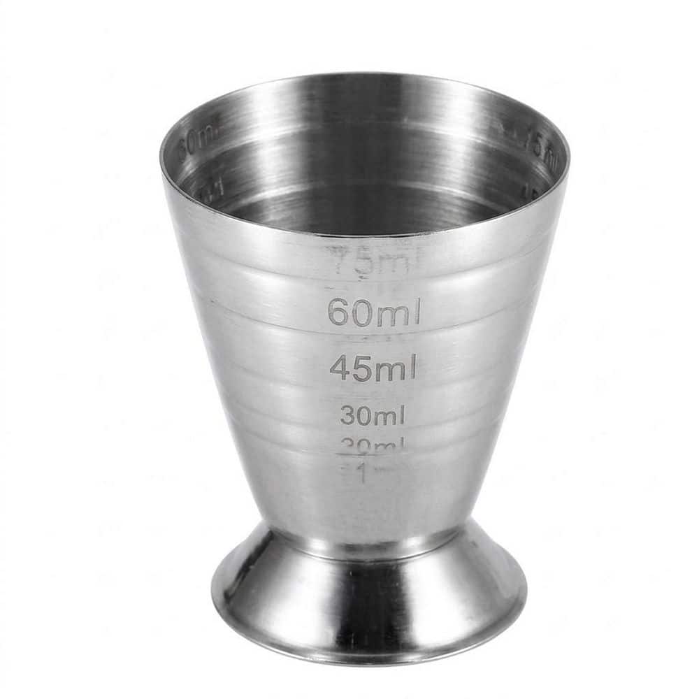 Stainless Steel Cocktail Jigger Measuring Shot Cup Bar Mixing Tool 2.36 in. x 1.97 in. for Home Use Set price history on PriceWatchPro