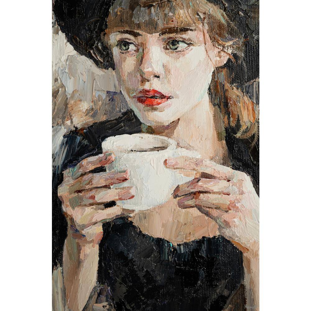Hold On by Marmont Hill Unframed Canvas People Art Print 45 in. x 30 in.