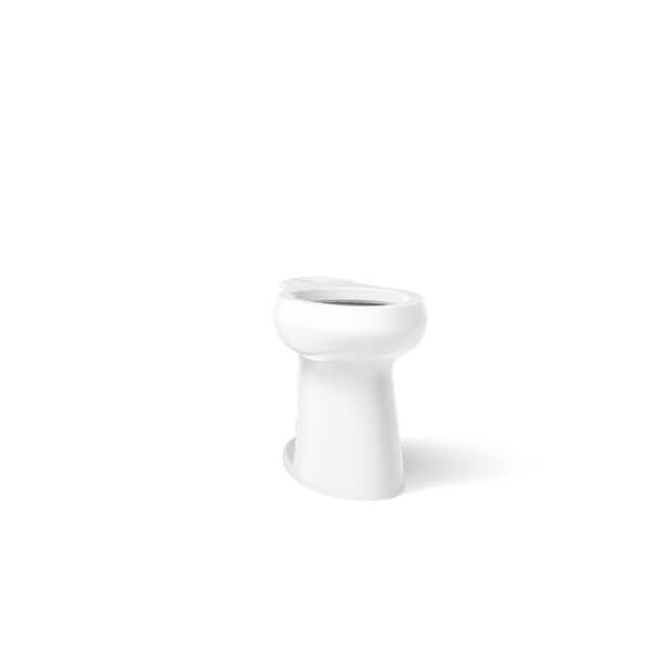 Highline Extra Tall 12 in. Rough In Elongated Toilet Bowl Only in White, Seat Not Included