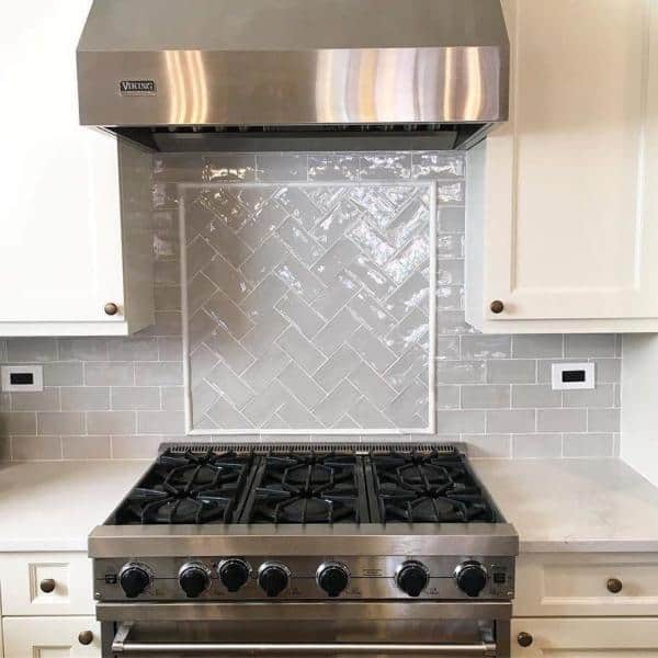 Catalina Gris 3x6 Polished Ceramic Subway Wall Tile