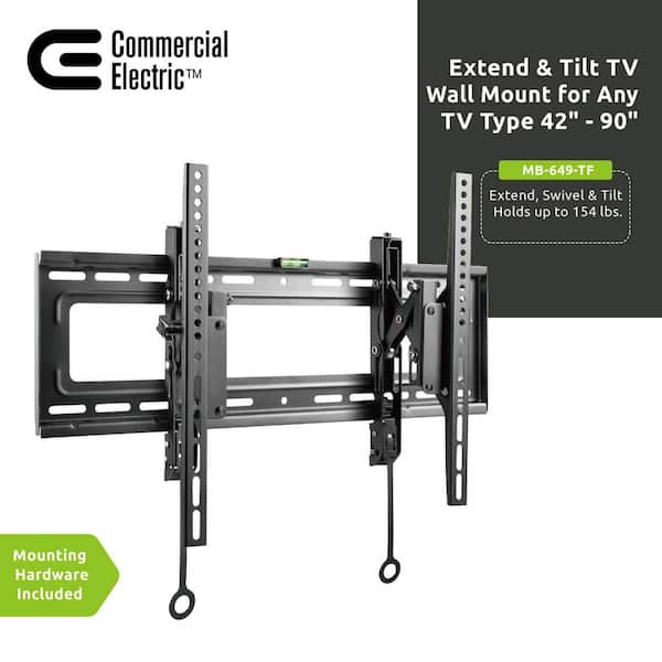 Commercial Electric Tilting outlets TV Wall Moun