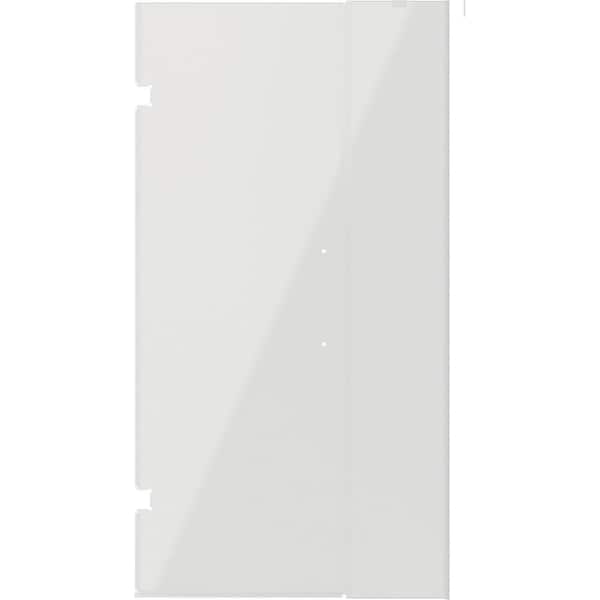 Delta Heavy Hinge 26.57 in. W x 72 in. H x 5/16 in. (8 mm) Pivot Shower Door Glass Panels in Clear Glass (For 40-42 in. Doors)