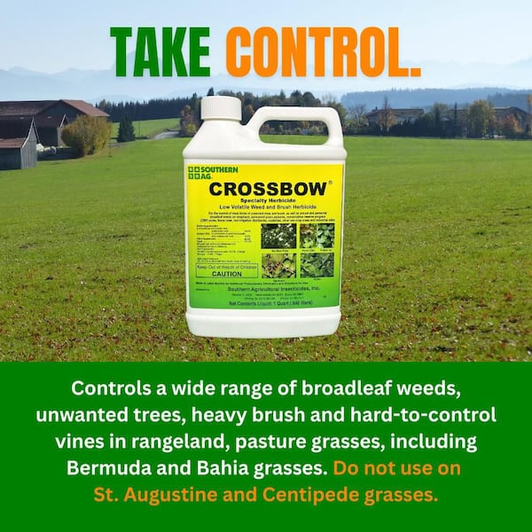 Crossbow 32 oz. Weed Killer Concentrate for Brush and Weed 100509322 - The  Home Depot
