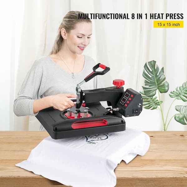 VEVOR Heat Press 15X15 inch Heat Press Machine Industrial Quality