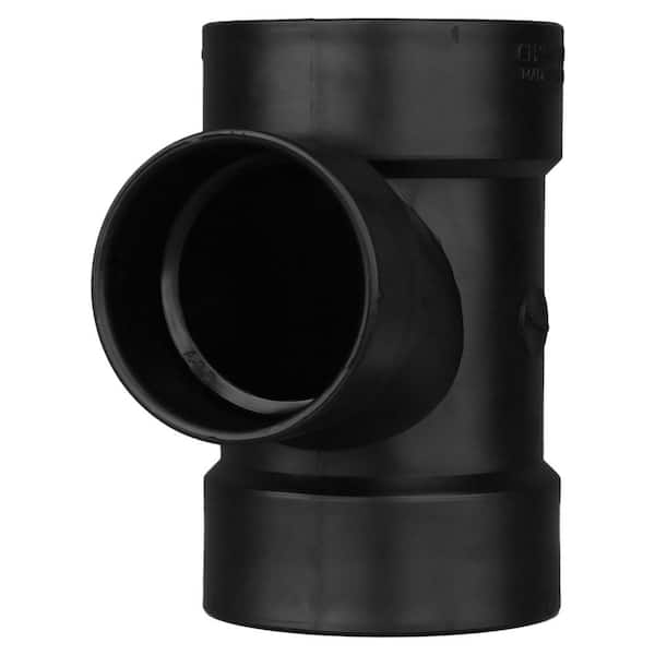 Charlotte Pipe 4 in. x 3 in. ABS DWV San Tee