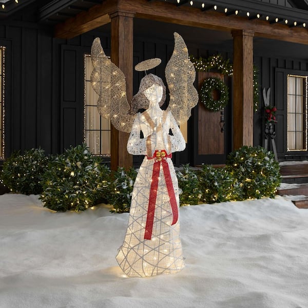 6 ft. Polar Wishes LED Angel Y9