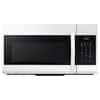 Samsung 30 in. W 1.7 cu. ft. Over the Range Microwave in White ...