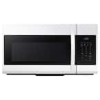 30 in. W 1.7 cu. ft. Over the Range Microwave in White