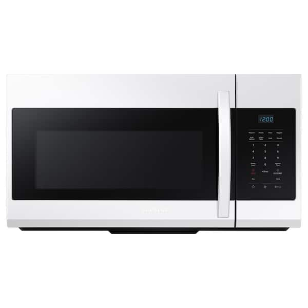 home depot white microwave