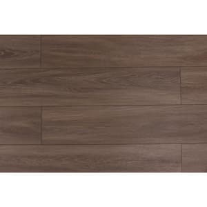 Take Home Sample - Domaine 7 in. W x 5 in. L Craft Willow Waterproof Click Lock WPC Vinyl Plank Flooring