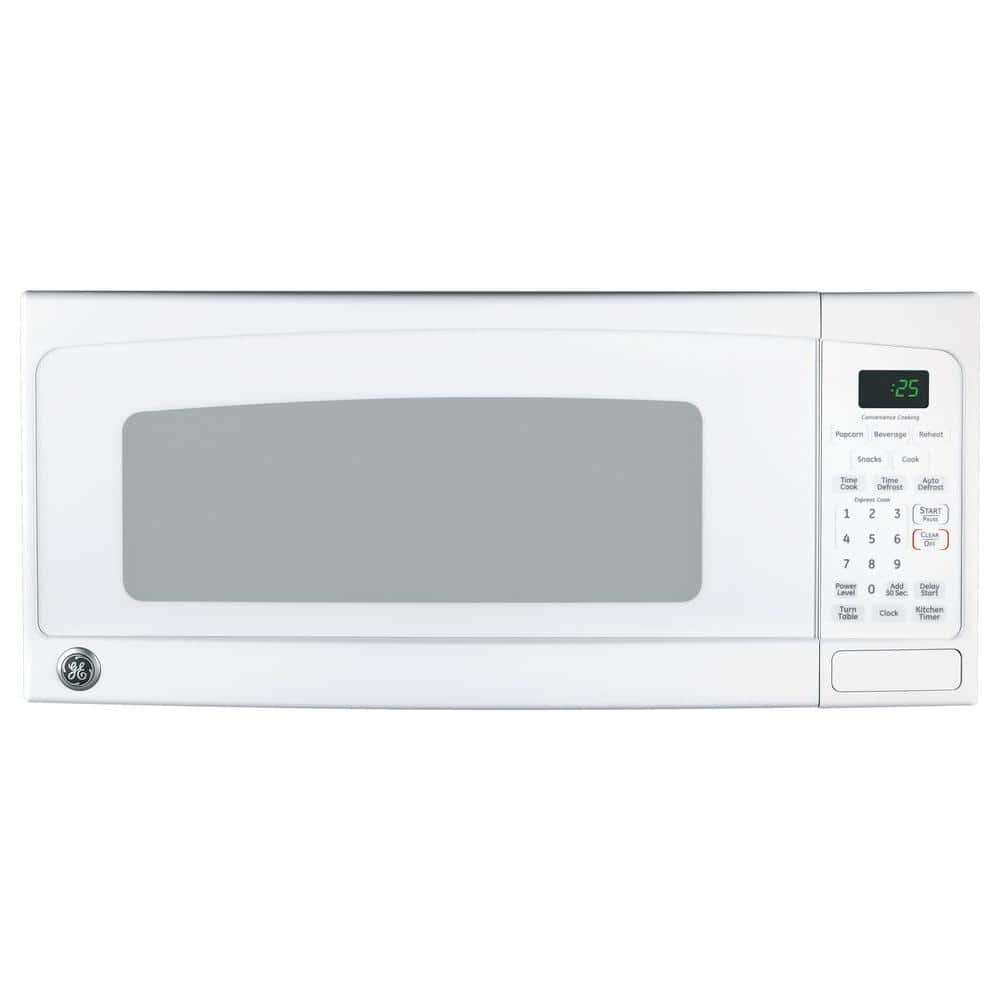 Ge Spacemaker 2 GE Spacemaker II 1.0 cu. ft. Countertop Microwave in White JEM25DMWW ...