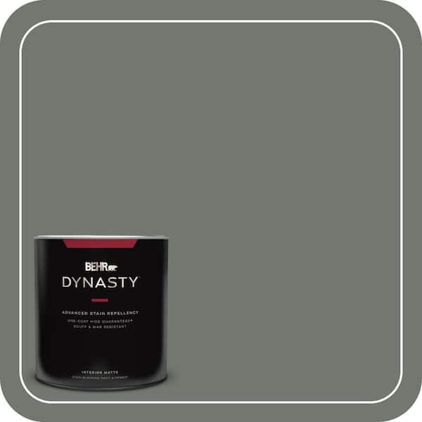 BEHR DYNASTY 1 qt. #T17-13 In the Woods Matte Interior Stain-Blocking Paint and Primer