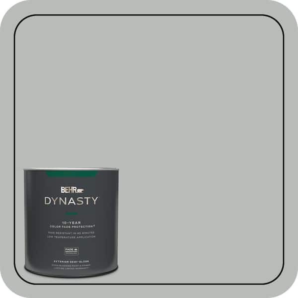 BEHR DYNASTY 1 qt. #T18-19 Quiet Time Semi-Gloss Exterior Stain-Blocking Paint & Primer
