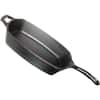 Lodge 10.5 in. Cast Iron Griddle in Black L90G3 - The Home Depot