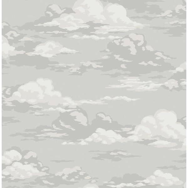 Advantage Grey Cumulus Clouds Wallpaper Sample