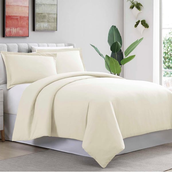 ivory king duvet cover