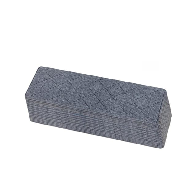 8 in. x 30 in. Stair Treads Cover with Non-Slip TPR Backing and Reusable Adhesive for Wooden Indoor Steps (15-Pack)