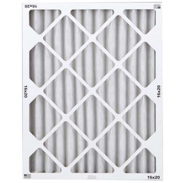 Carbon Infused Pet Filter 6 pack 16 x 20 x 1 RPS Products Inc 16 x 20 x 1 BestAir PF1620-1 Furnace Filter MERV 11