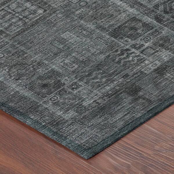 Chantille Machine Washable Indoor/Outdoor Abstract ACN2805 Gray 10 ft. x 14 ft. Area Rug
