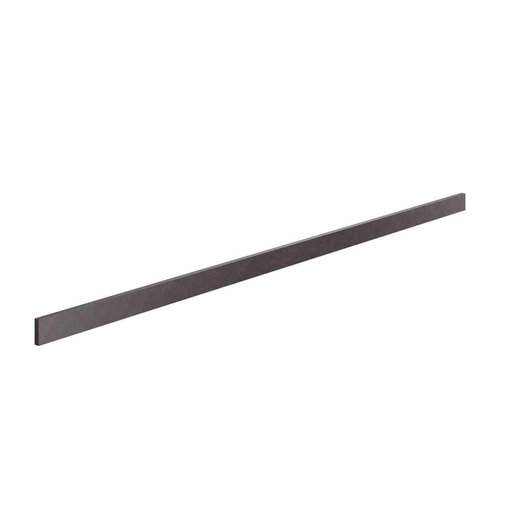 Jamestown Recessed 96 in. W x 3 in. H x 0.75 in. D in Espresso Filler in As