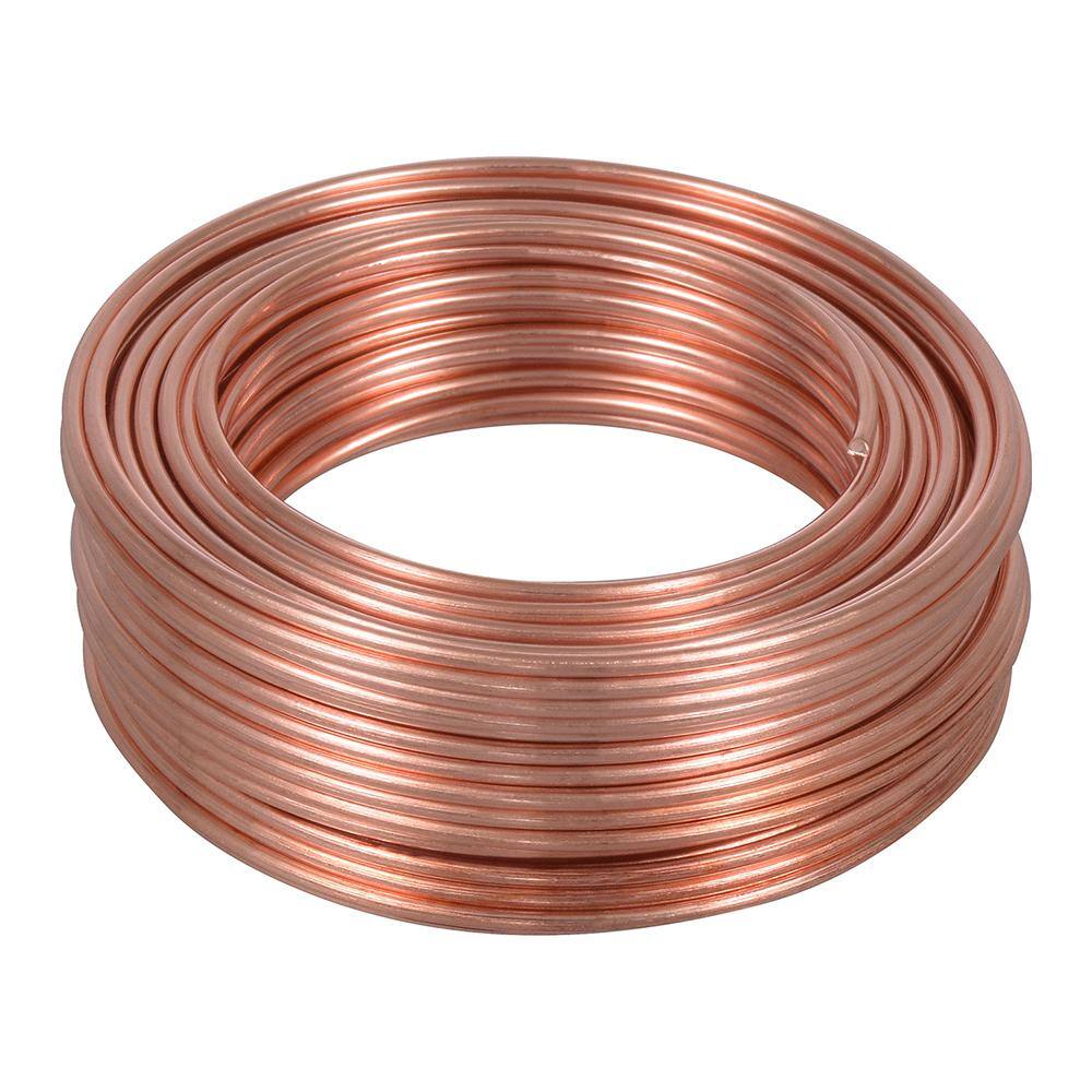 OOK 25 Ft 35 Lb 18 Gauge Copper Hobby Wire 50161 The Home Depot
