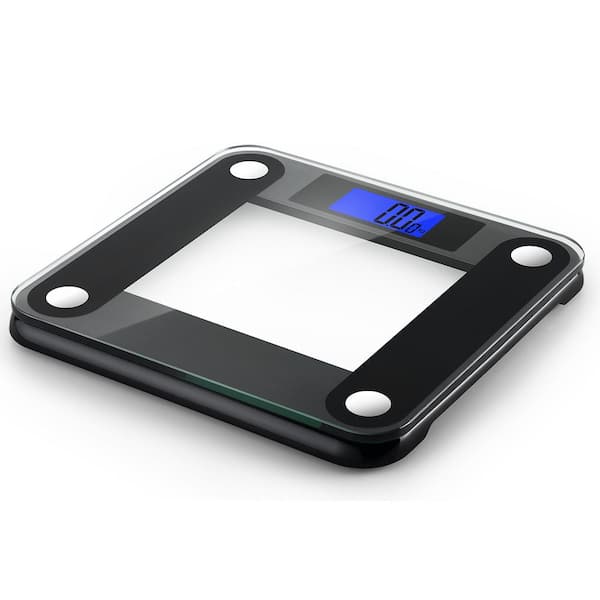 Health O Meter Extra Wide Digital Scale, 440 Lbs Capacity, Backlit Lcd  Display, Silver