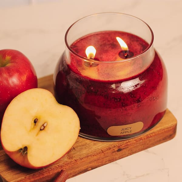 Keepers of the Light Red Juicy Apple 2 Wick 22 oz. Mama Candle