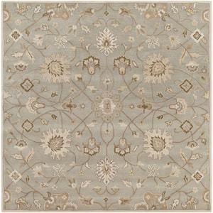 Albi Light Gray 8 ft. x 8 ft. Square Indoor Area Rug