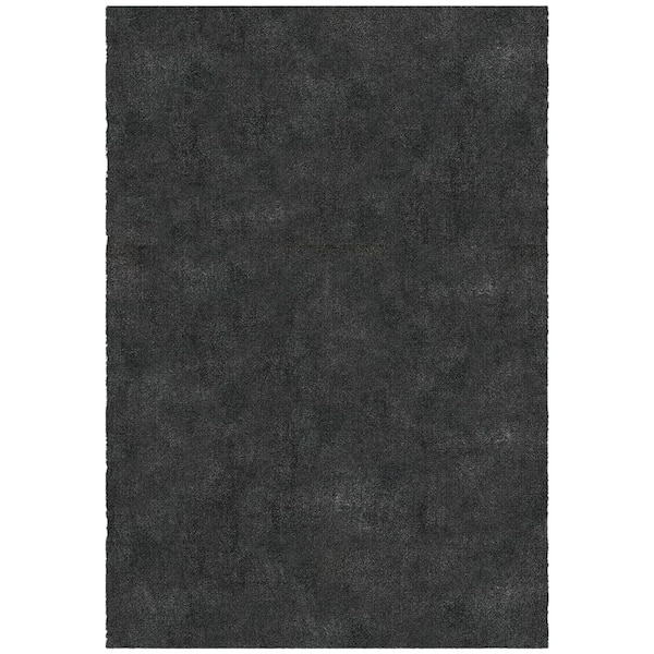 Runner Rug By The Foot 7 ft. 10 in. x 11 ft. Plush Area Runner for Hallways, Entryway and Stairs, Charcoal