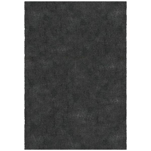 Runner Rug By The Foot 7 ft 10" x 33 ft Plush Area Runner for Hallways, Entryway and Stairs, Charcoal