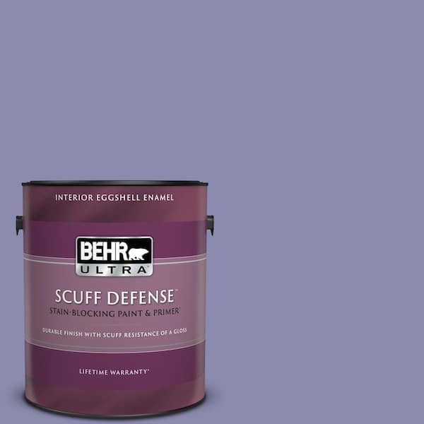 BEHR ULTRA 1 gal. #M550-5 Violet Aura Extra Durable Eggshell Enamel Interior Paint & Primer