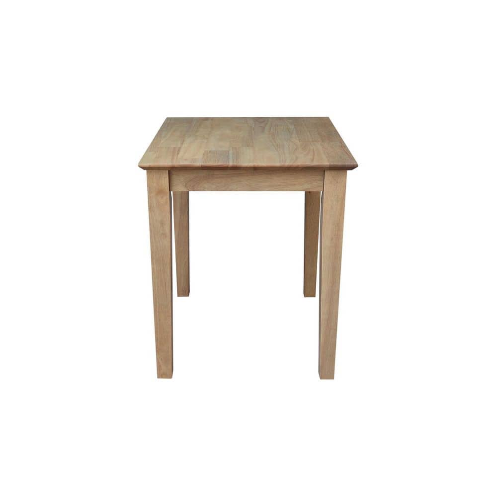 Stephanie 22 in. Honey Square Solid Wood End Table - thumbnail 2