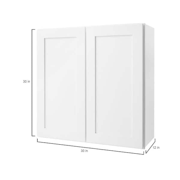 9'' W Painted Plywood Standard Wall Cabinet Ready-to-Assemble