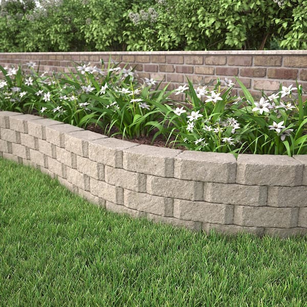 4 in. H x 11.63 in. W x 6.75 in. L Merriam Blend Retaining Wall Block (144 Pieces/ 46.6 Sq. ft. / Pallet)