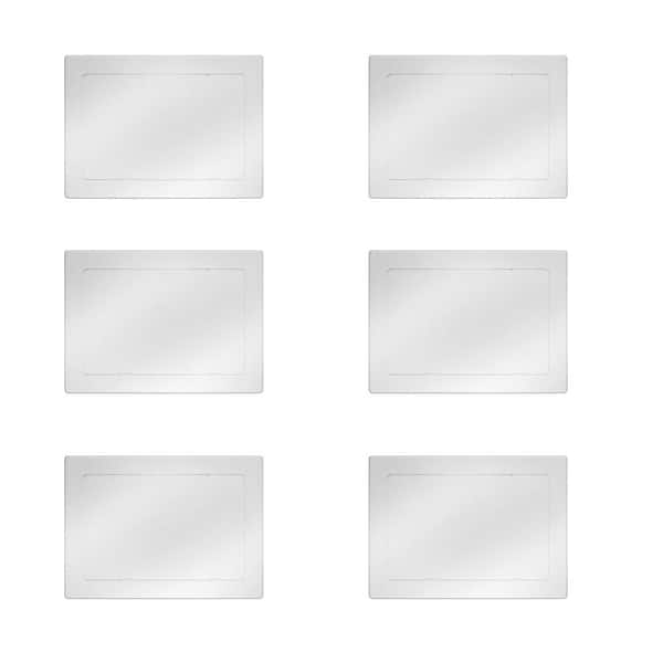 Everbilt 6 in. x 9 in. ABS Wall Access Panel (6-Pack)