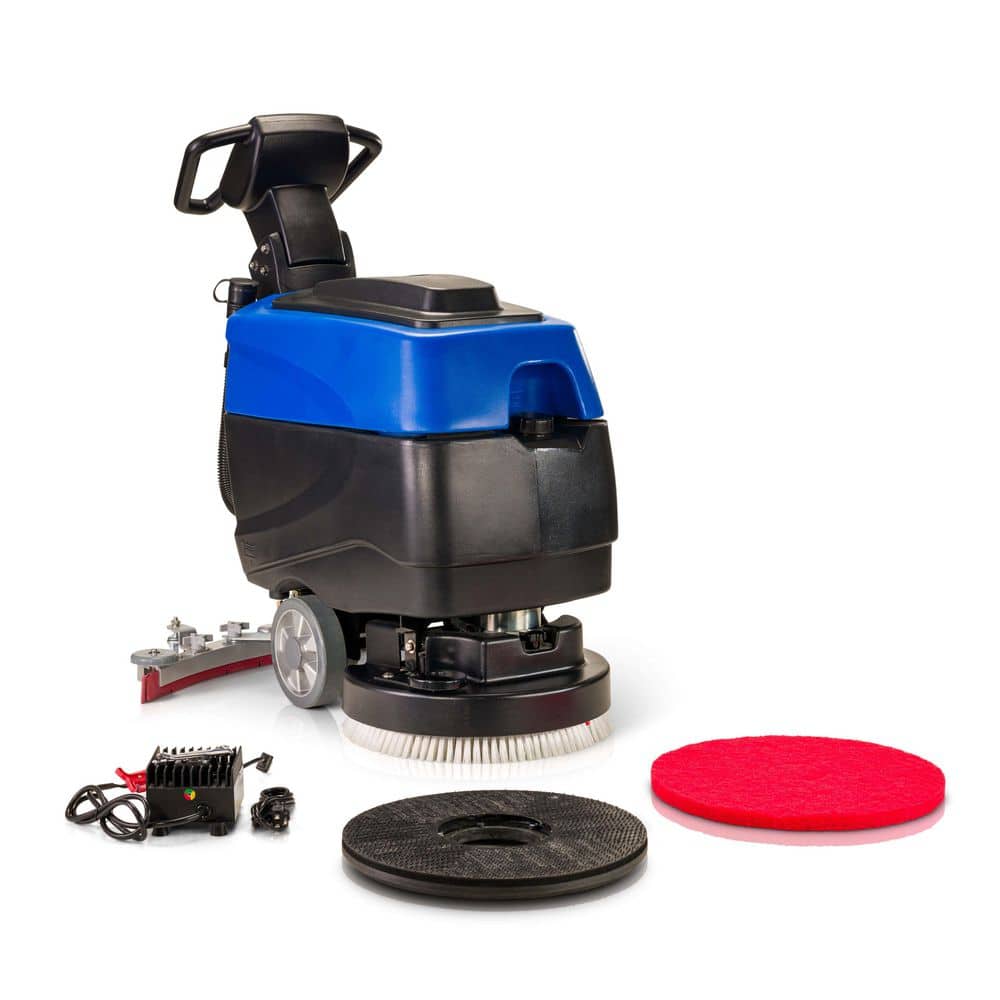 Commercial Cordless Multisurface Cleaner in Blue with Walk Behind Floor Cleaner, Scrubber & Buffer price history on PriceWatchPro