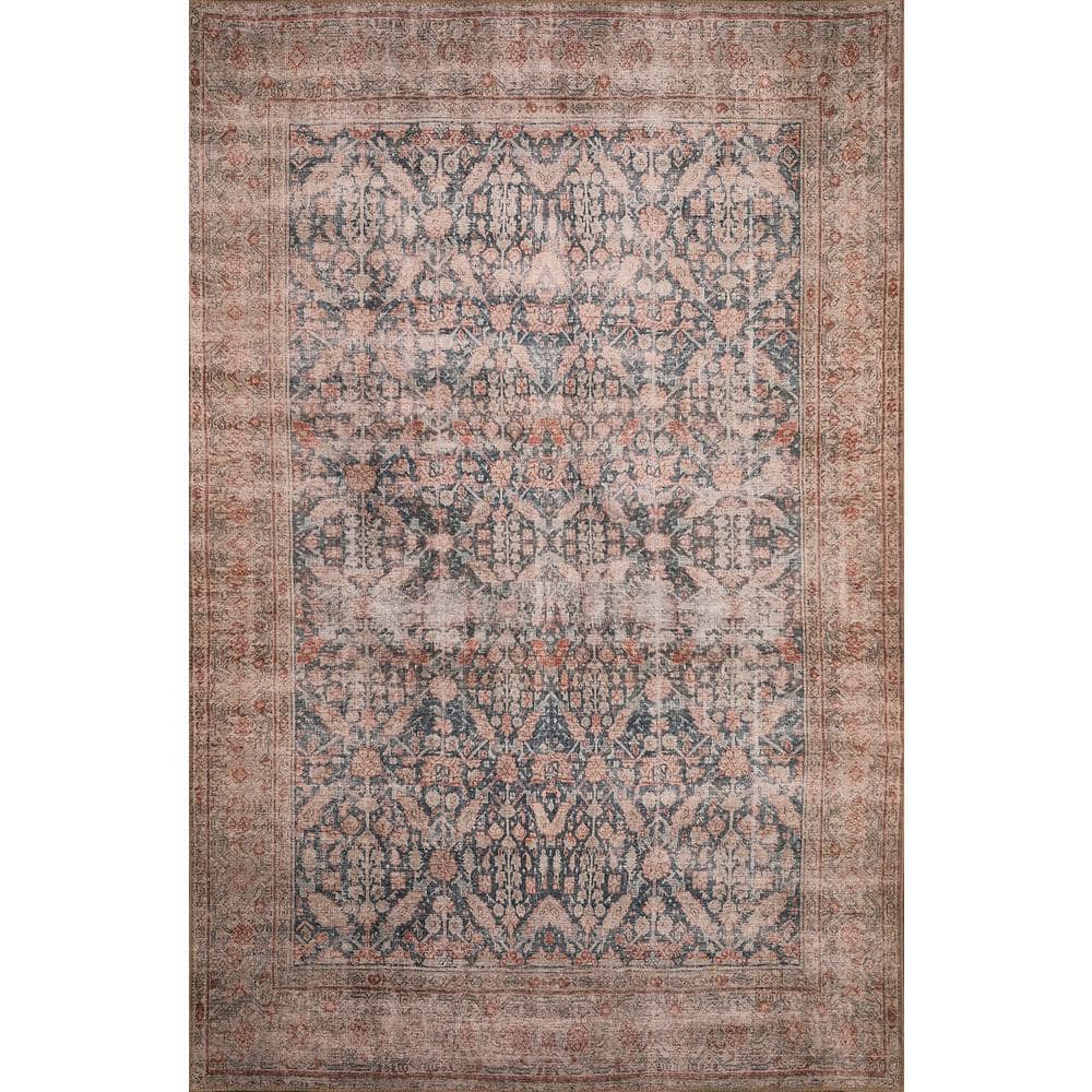 Cayetana Blue 10 ft. x 14 ft. Bohemian Moroccan Machine Washable Area Rug price history on PriceWatchPro