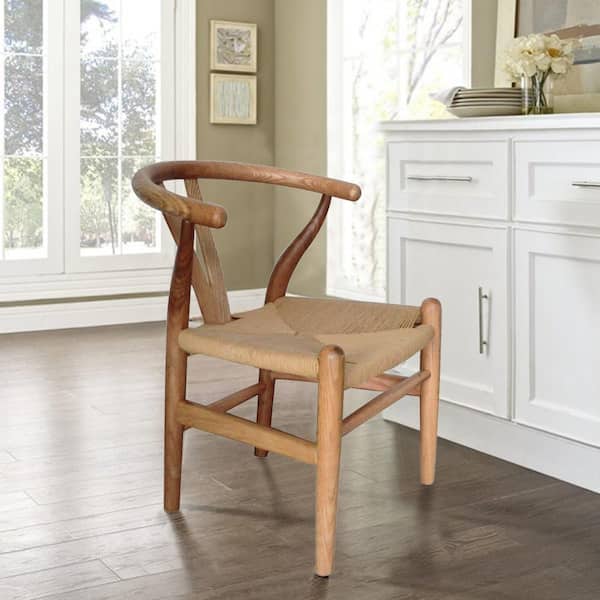 Unbranded Children's Danish Natural Finish Bentwood Y Chair (Set of 1)