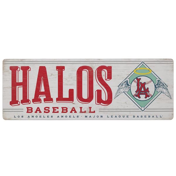 Open Road Brands Los Angeles Angels MDF Wood Wall Art