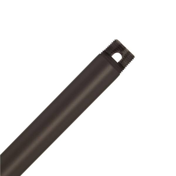 Casablanca Perma Lock 18 in. Onyx Bengal Bronze Extension Downrod for 10 ft. or 11 ft. ceilings