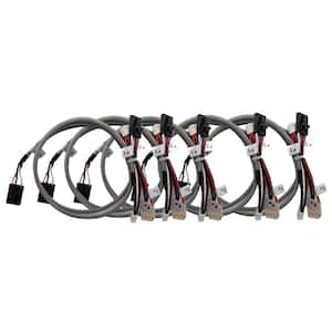 2.08 ft. Universal CD-ROM/DVD-ROM Internal PC Digital Audio Cables in Gray (5-Pack)