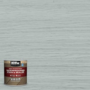 8 oz. #ST-365 Cape Cod Gray Semi-Transparent Waterproofing Exterior Wood Stain and Sealer Sample