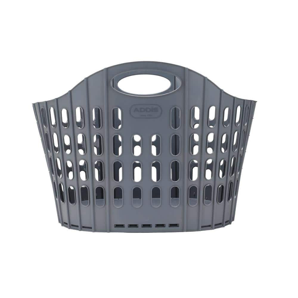 Large Rect 2 Handles Pop /& Load Collapse /& Store Collapsible Basket Ultra-Slim Utility POP /& LOAD- LAUNDRY RED