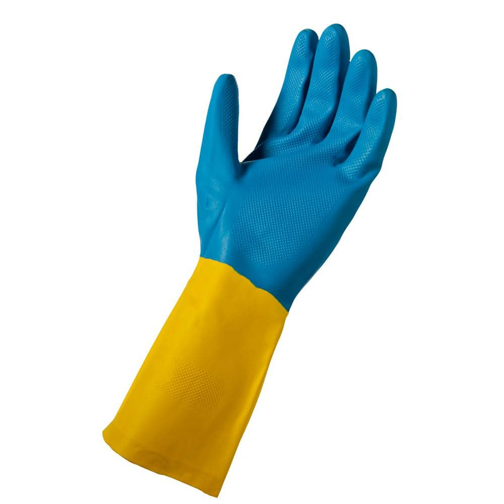 neoprene coated latex gloves