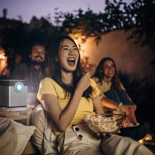 GPX 1280 x 720 LED Mini Projector with 1600-Lumens